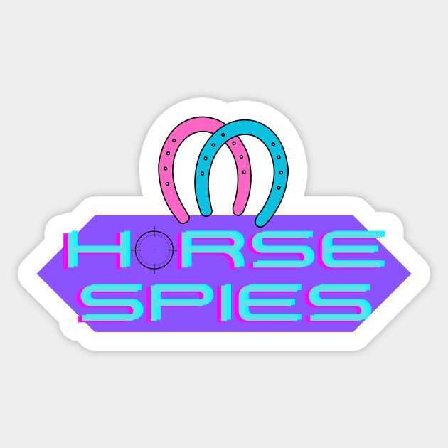 Horse Spies! Sticker by Kryptozodiac